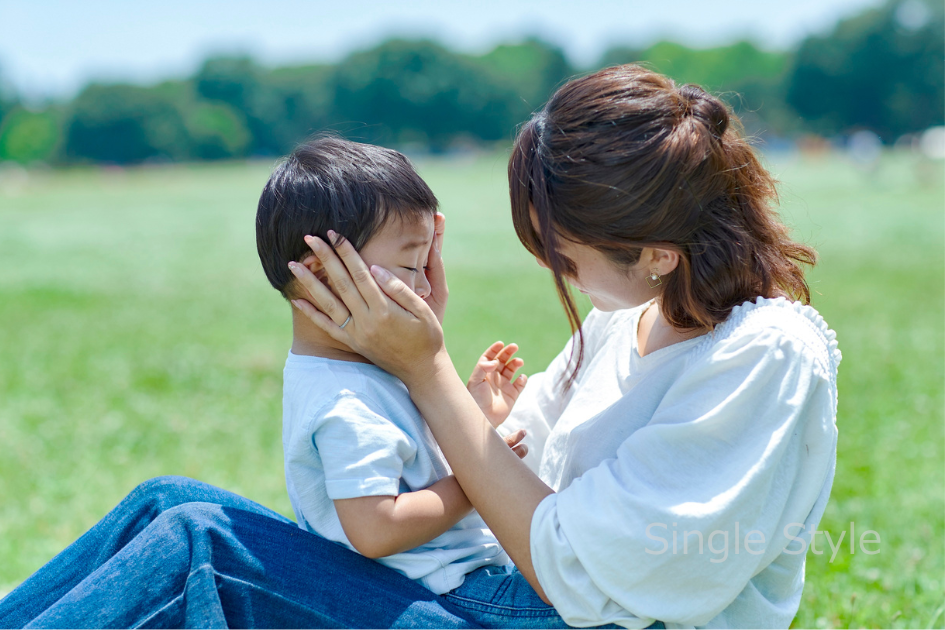 single-mother-konkatsu-kibishii